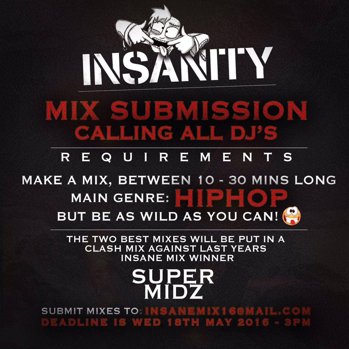 INSANITY_PR's tweet photo. @ItsDjNaira #INSANEMIX π https://t.co/TDpI2lGuPH