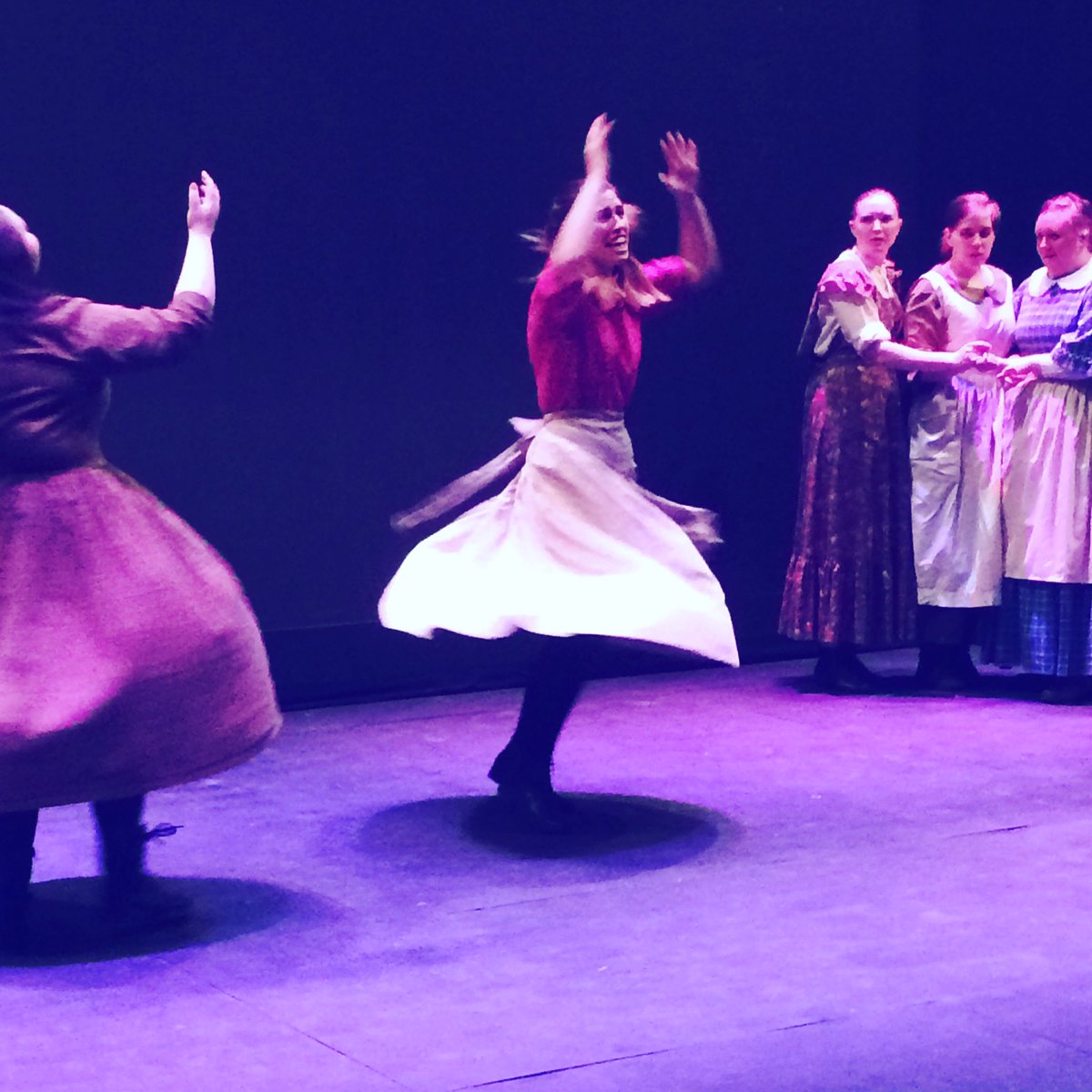 Carroll_Players's tweet photo. Rehearsals are in progress for #CUSummerRep #AsItIsInHeaven! #carrollu #cuactive https://t.co/1JJBCrYHMn