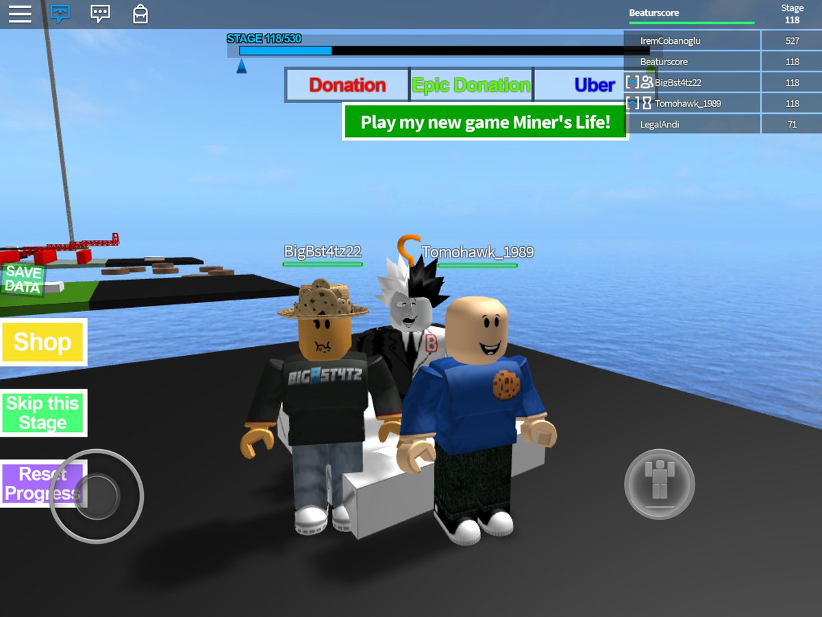 Tom On Twitter 1v1 Roblox Mega Fun Obby Part 2 With Bigbst4tz2 Https T Co E1krv3h9lq - the uber obby roblox