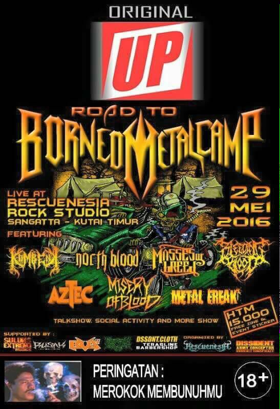 Sangatta, are you ready?
ROAD TO BORNEO METAL CAMP 2016 🤘🏻
#borneometalcamp2016 
#dissidentarmyconceptor