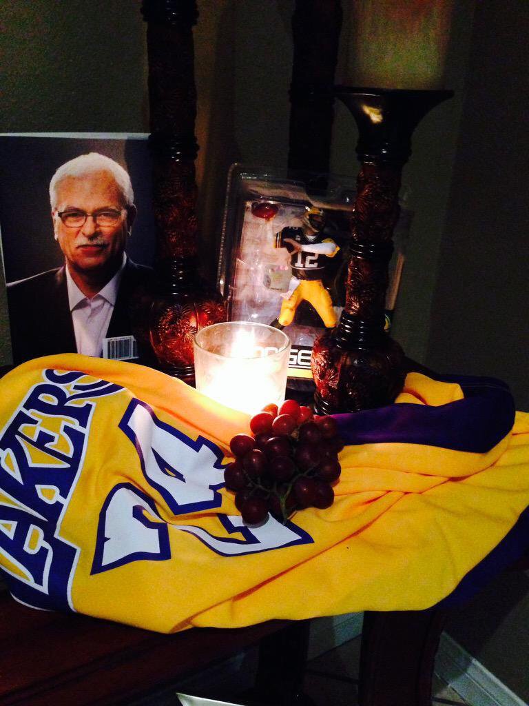 jcninety's tweet image. Before you go to sleep please be sure to say a prayer for the Lakers Draft Lottery mañana. #numberonepick