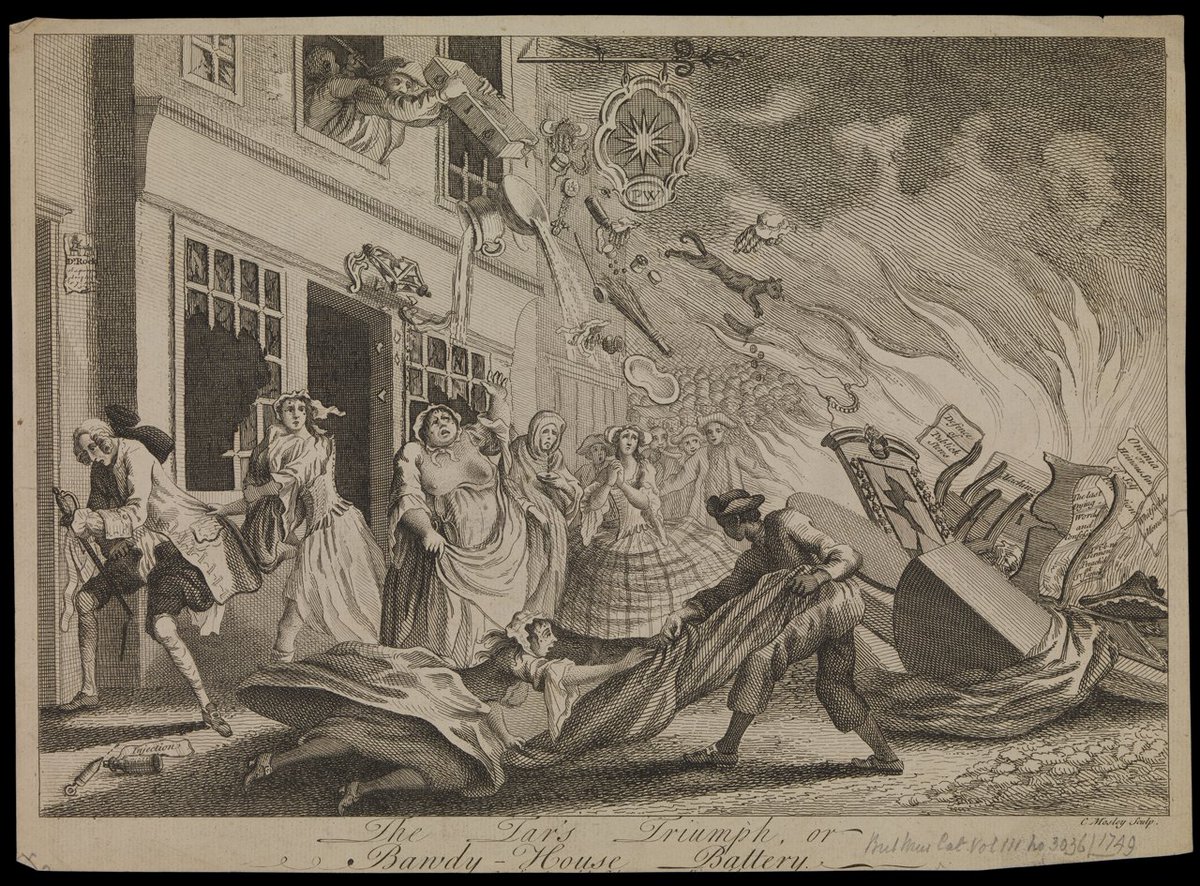 Sailors wrecking a brothel; pisspots flying! Come &amp; give a paper at Maritime Masculinities: maritimemasculinities.wordpress.com/call-for-paper…