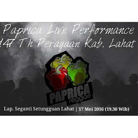 Rapatkan barisan at Lap. Seganti Setungguan Lahat | 17 Mei 2016 | 19:30 Wib | Perayakan 147th KAB. Lahat #salamdamai