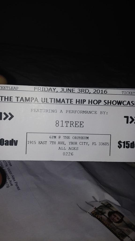 81treemusic's tweet photo. Come see #81tree Perform Live at the Orpheum Friday June 3rd hope to see yal there DM me for tickets https://t.co/auhce8eVbk