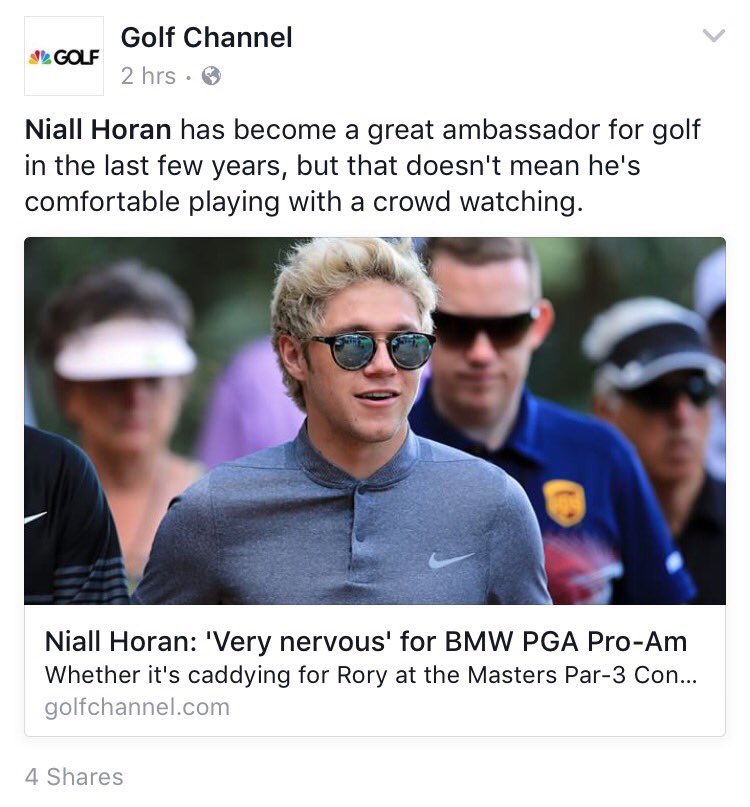 NiallOfficialPH's tweet photo. #NEW || Golf Channel's post and comment about Niall in Facebook! 

(via @NJHNEWS) https://t.co/6jOmOHThy1