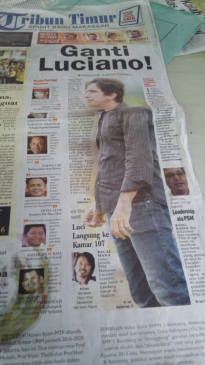 DengBuang_DB's tweet photo. @Sumirlan_PSM @PSMkita .
INI SURAT CINTA UNTUK MANAJEMEN.SIKAP SUPORTER JELAS..
#LUCIOUT https://t.co/PKfNiMXhnf