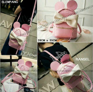 BFashionStore26's tweet photo. Rp 69.000 minniebag pink bahan kulit sintetis #cariproduk #caritas #minniemouse @AdsReseller @IklanCeloteh https://t.co/WY7vLWT2Kk