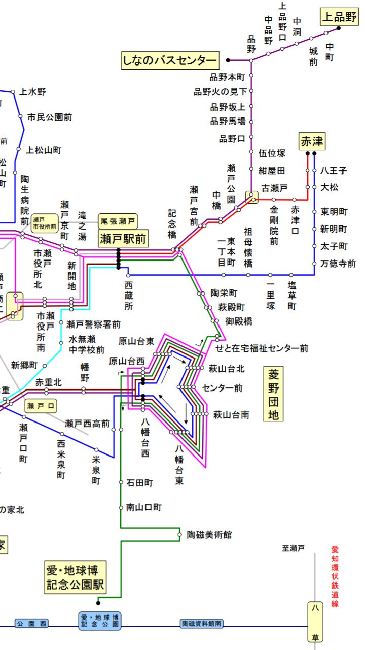 名鉄 路線図