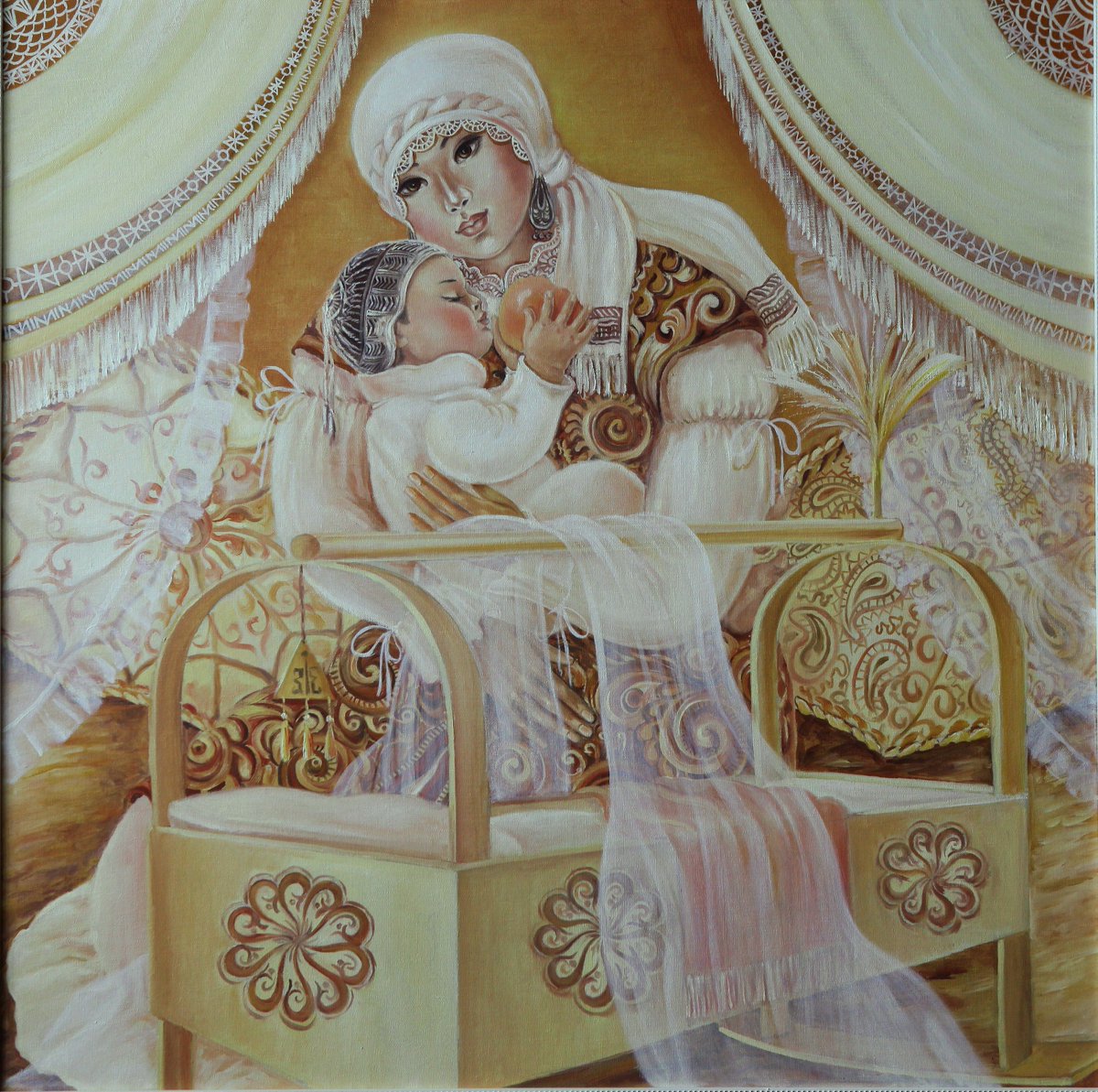 казахская колыбель. казахская колыбель. ребенок в казахской колыбели. казахская колыбельная. казахские колыбельные.