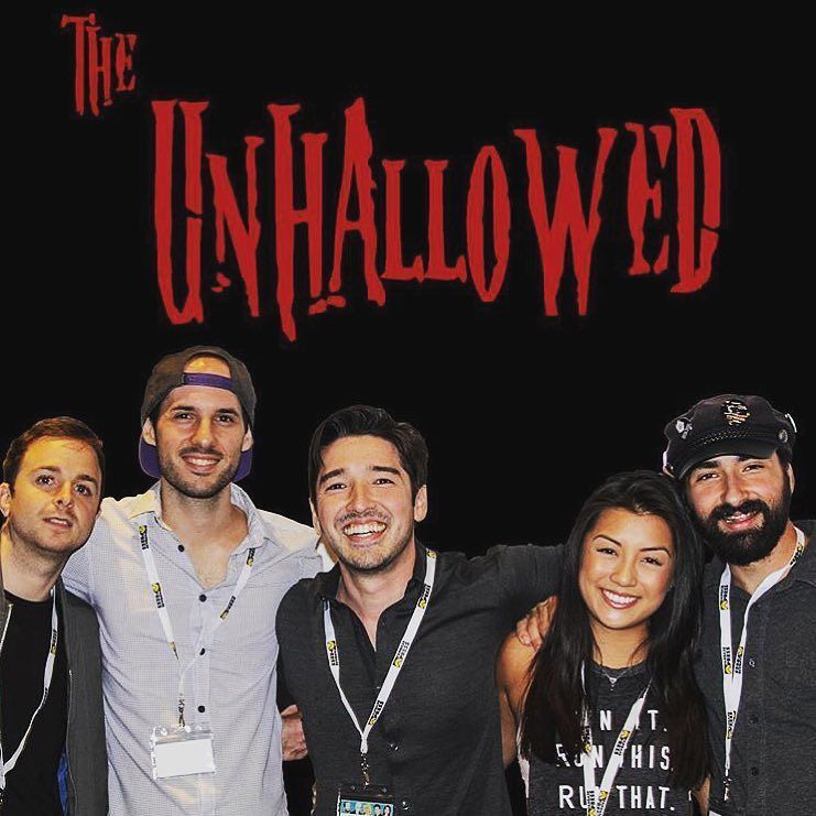 badgamerkeane's tweet photo. Still missing my time at #whedonopolis2016! Had a blast screening our teaser footage for #TheUnhallowed! PC: @blame… https://t.co/uq38mMIMux