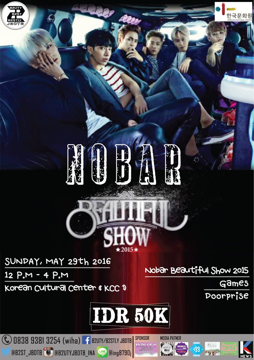 ALLIANCE REUNION STAGE on Nobar BEAST Beautiful Show 2015 presented by @B2ST_JBDTB ~
Let's Booking the Ticket NOW!!!