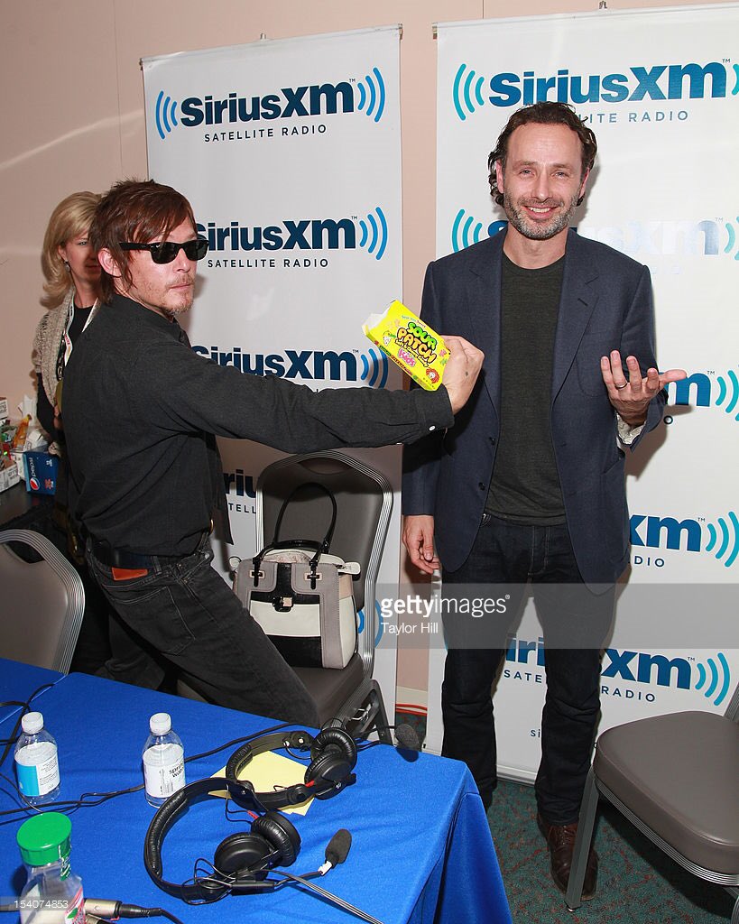 lcwilli1's tweet photo. Night ๐ด #AndrewLincoln @ SiriusXM during #NYCC2012 #TFT #NormanReedus #TheWalkingDead #TWDFamily Photos: Taylor Hill https://t.co/oDYttUUR8P