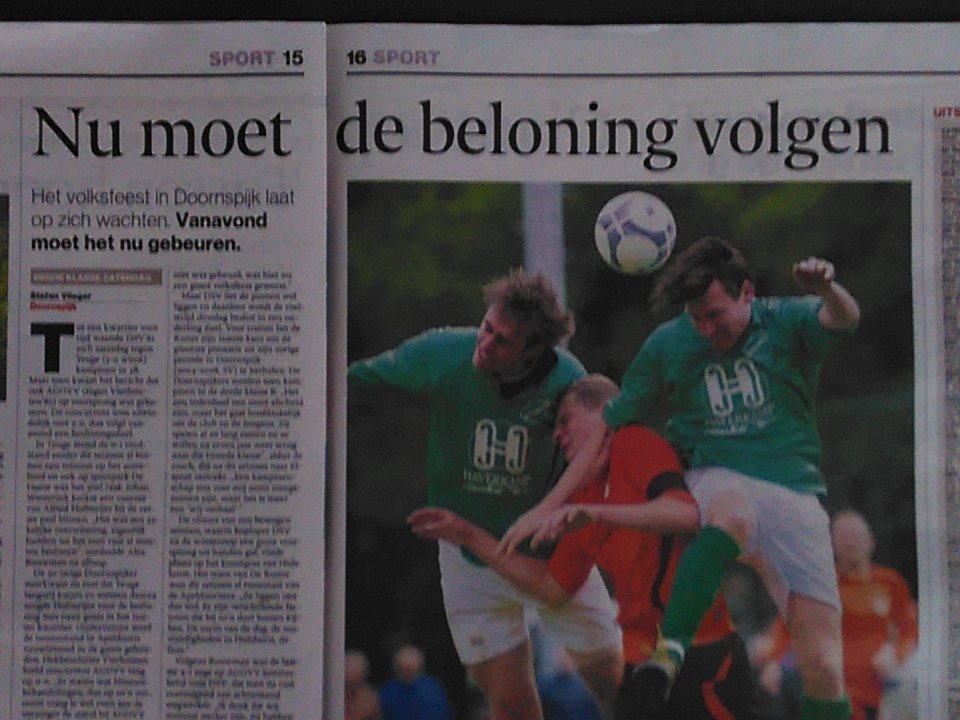 dsv61's tweet photo. Inderdaad!! Beloon jullie zelf vanavond!!  Maak Doornspijk trots! #Dran #bikkelen https://t.co/kbADIiaSo0