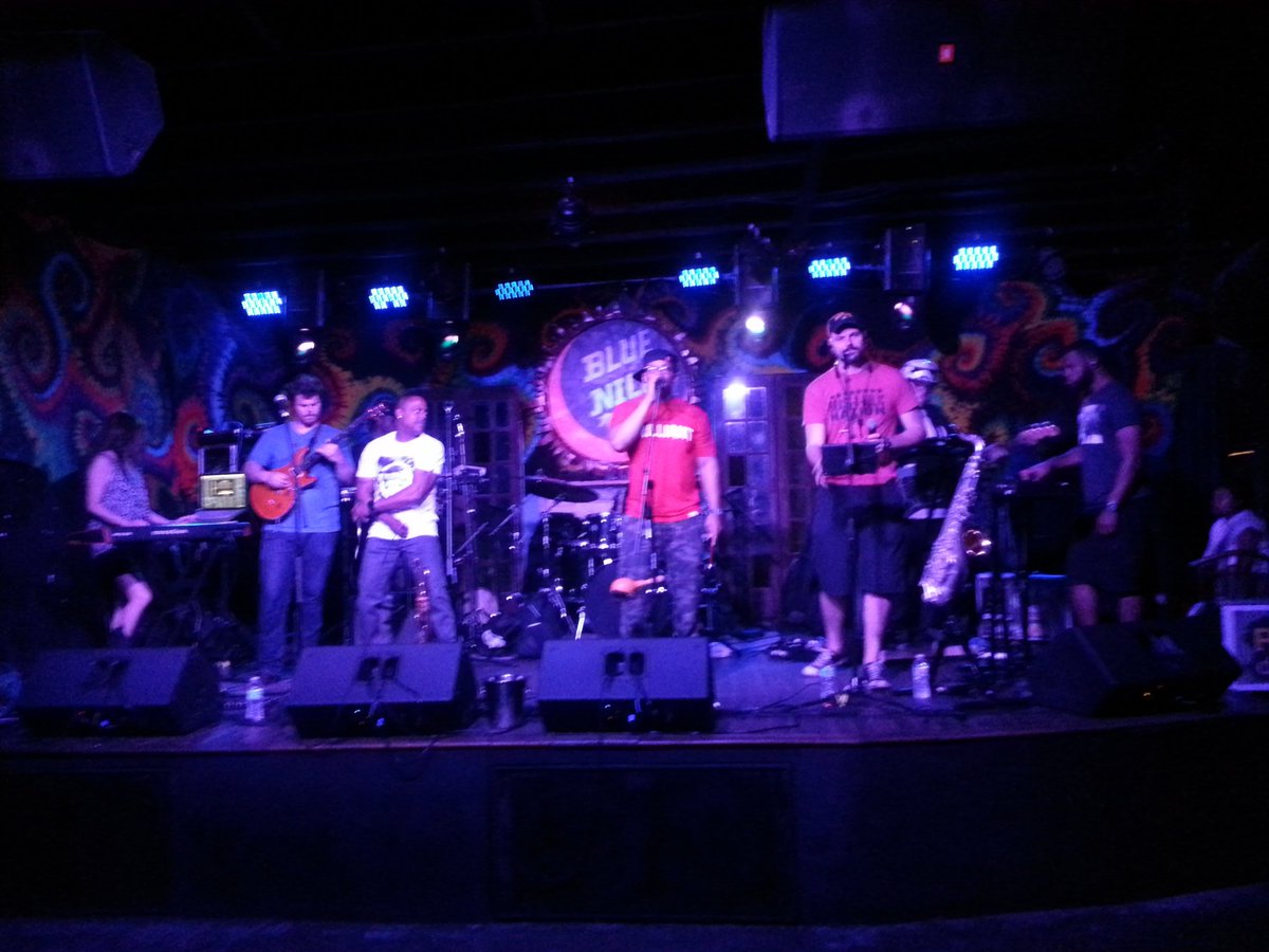 #Brassaholics killing it again at #bluenile ... great way to close out my first trip to New Orleans!  #nola