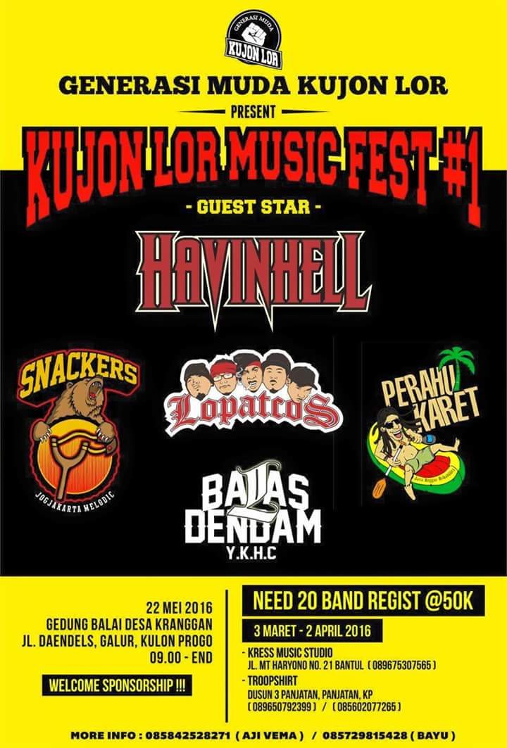 bradder PERAHU KARET perform 22 mei di Kulon Progo. @Kulonprogo_News <a href="/watespahpoh/">Hay!</a> <a href="/FA_KulonProgo/">ForumAnak KulonProgo</a> <a href="/kulonprogo_diy/">Info Kulon Progo DIY</a>