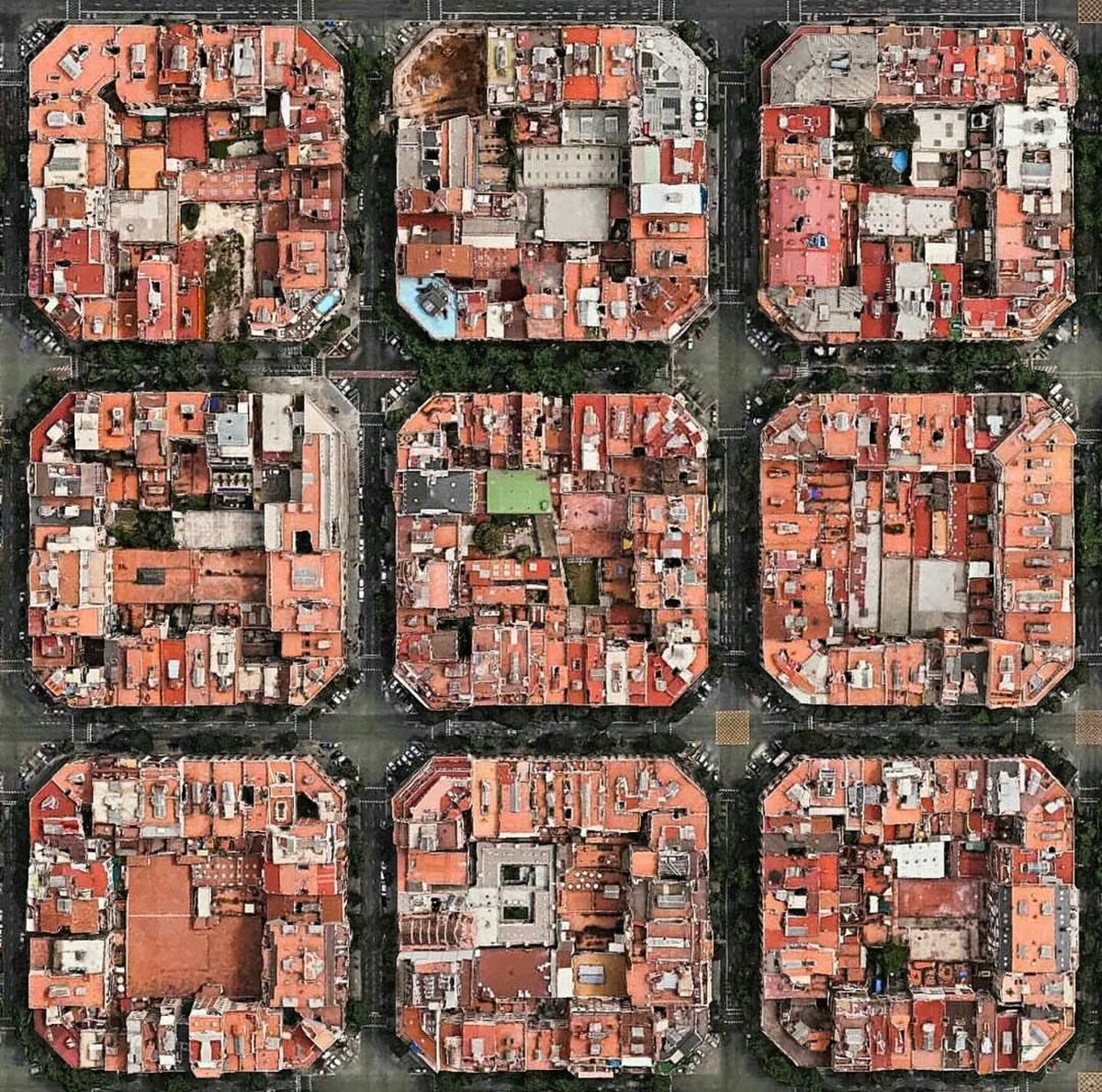 thebarcelonist's tweet image. ~ Nine Blocks ~
Pla Cerdà, Eixample
🔹 Foto by @ structuresoftheworld 
#bcn #barcelona #eixample #block #architecture