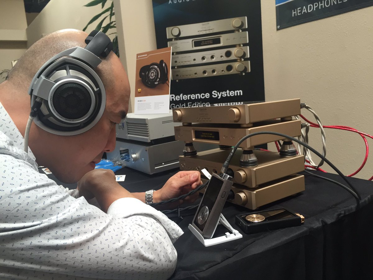 Gettin Wei <a href="/ENIGMAcoustics/">ENIGMAcoustics</a> 2 #feelthemusic thru <a href="/QuestyleAudio/">Questyle</a>'s #GoldEdition <a href="/TheSourceAV/">The Source AV Design</a> via @SennheiserUSA HD800🙏