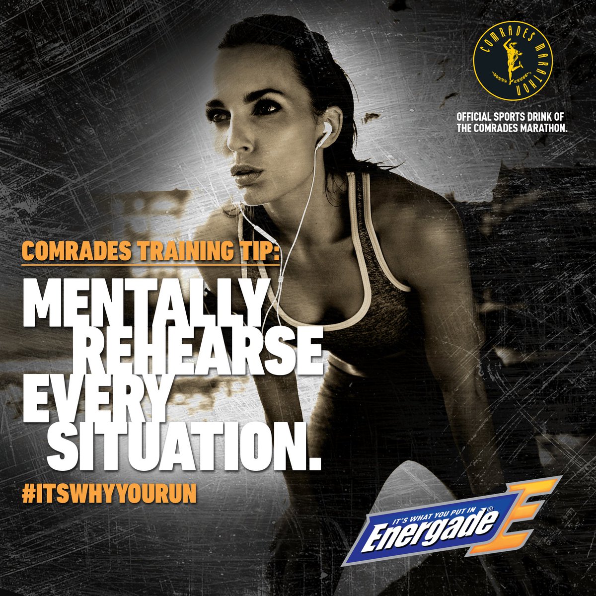 EnergadeSA's tweet photo. #ItsWhyYouRun
#11DaysToGo https://t.co/OYOmGTO5uS