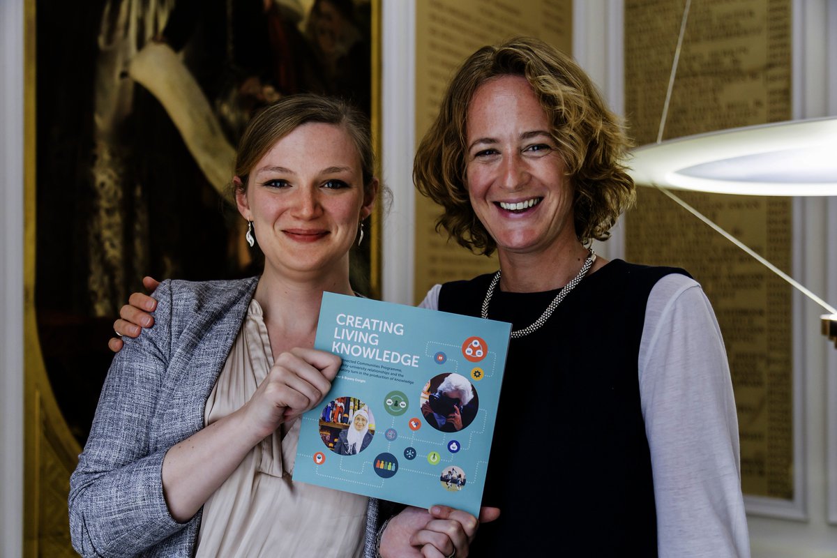 Carrtann's tweet photo. Great to see photos of the @ahrcpress Connected Communities programme report and launch, good pic @clkad2 @Kerileef https://t.co/ot99sKvrxu