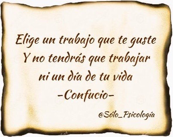 DoctoraDescanso's tweet photo. La alegría también se aprende: ama lo que haces y estarás condenado al éxito-Facundo Cabral #coaching #psicología https://t.co/D4UthVL8r6