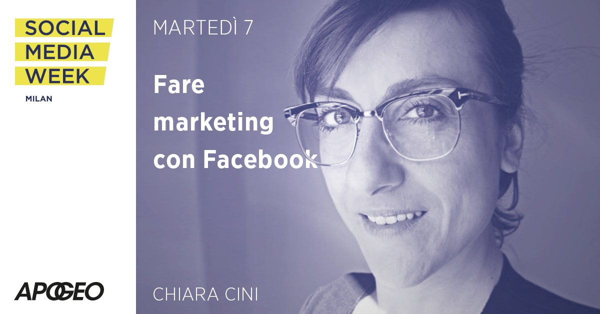 Come usare #Facebook per i vostri obiettivi di business? Partecipate al workshop #SMWMilan bit.ly/1rR8Ked