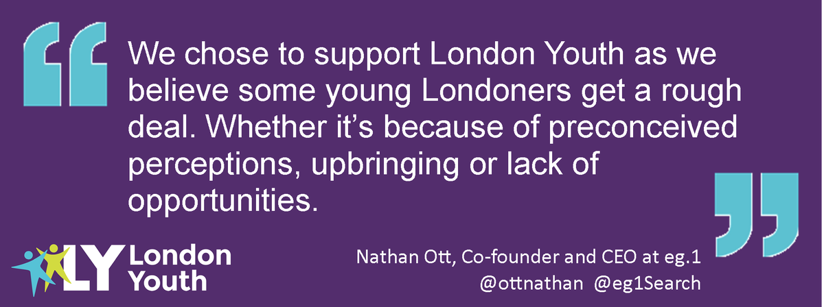 LondonYouth's tweet photo. This #GiveandGain Day we are celebrating the brilliant support of @eg1Search through the @GameChangerHub https://t.co/S8XLpxNYow