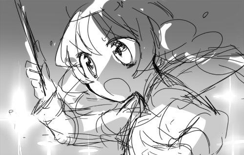 戸田の絵ではこの絵が一番気に入ってるんだけど、この絵「年末に第九の指揮をする戸田」の絵なんですよね(謎) 