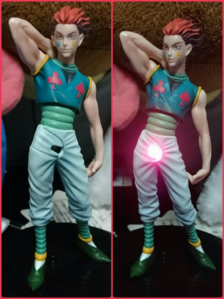 ハンターハンター ヒソカ 光る フィギュア HUNTER×HUNTER HG ヒソカ