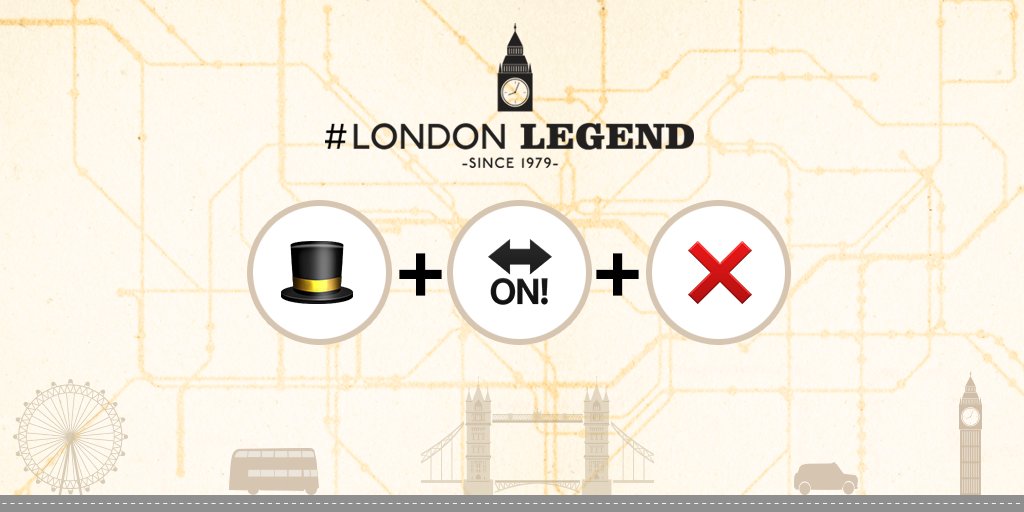Can you guess the tube stop from these emojis? Let us know using #LondonLegend and you could WIN a meal for 2!