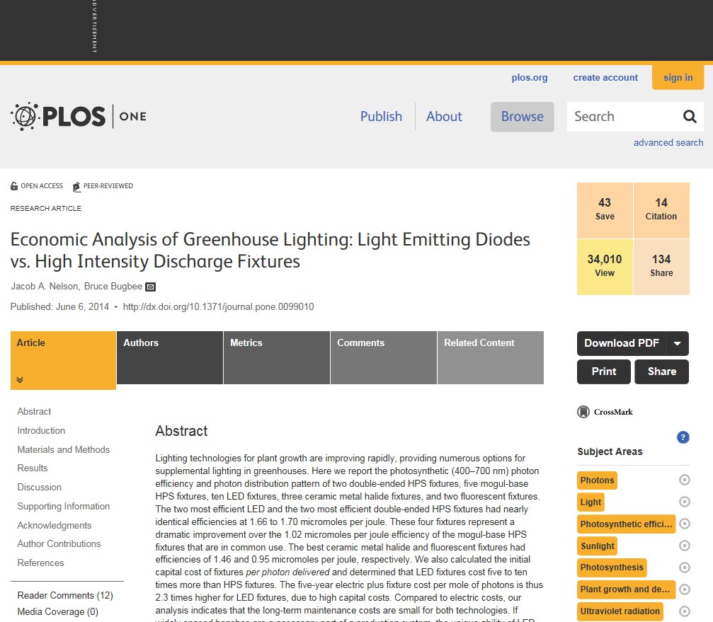 irrisenseUK's tweet photo. Economic analysis of artificial lighting systems for Ag https://t.co/Sv8Pm3TKij / @USUAggies, are LEDs the answer? https://t.co/dfcK7U4oiI