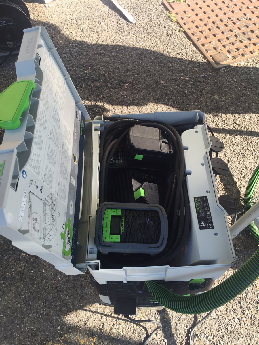BrightonTools's tweet photo. Now with added #sysrock #powerhub #FestoolTuesday https://t.co/qZ5UCT0Sne