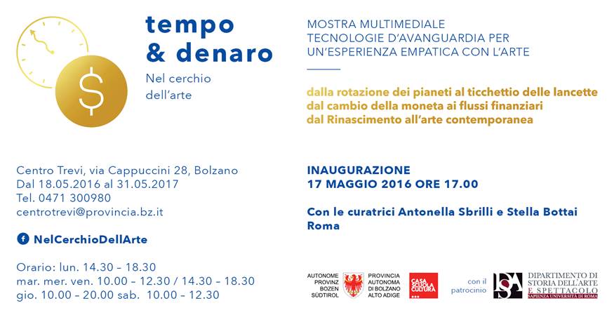 practixtabletop's tweet photo. Oggi viene inaugurata la mostra "Tempo &amp; Denaro - Nel cerchio dell'arte" dove presenteremo 8 nuove app! #staytuned https://t.co/wD7Nx7KknA