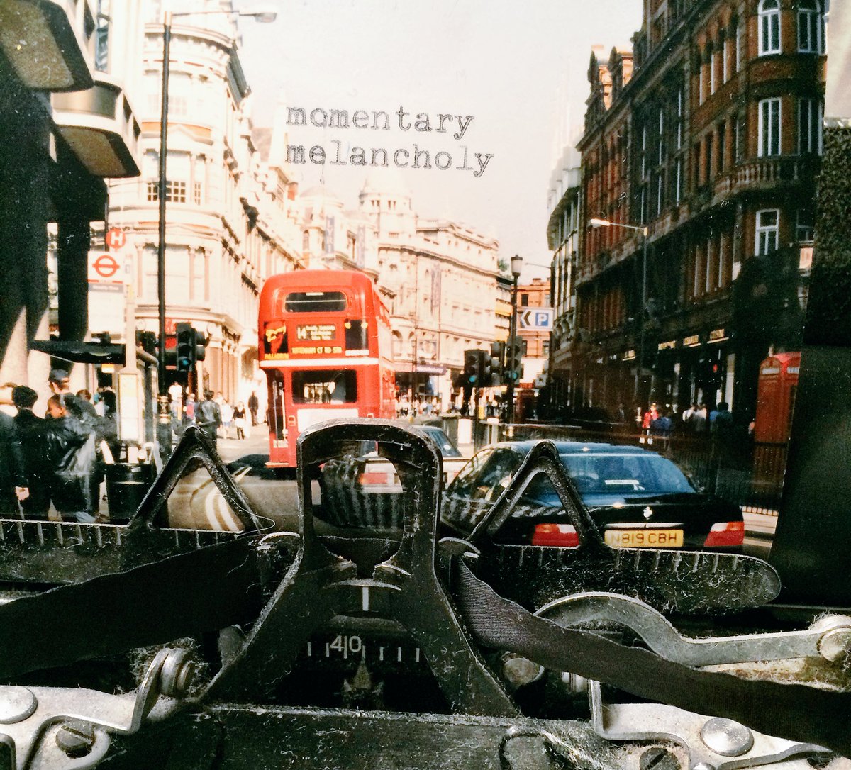 typewreck's tweet image. Momentary melancholy #typeart #typewriter #london #oursecretplaces