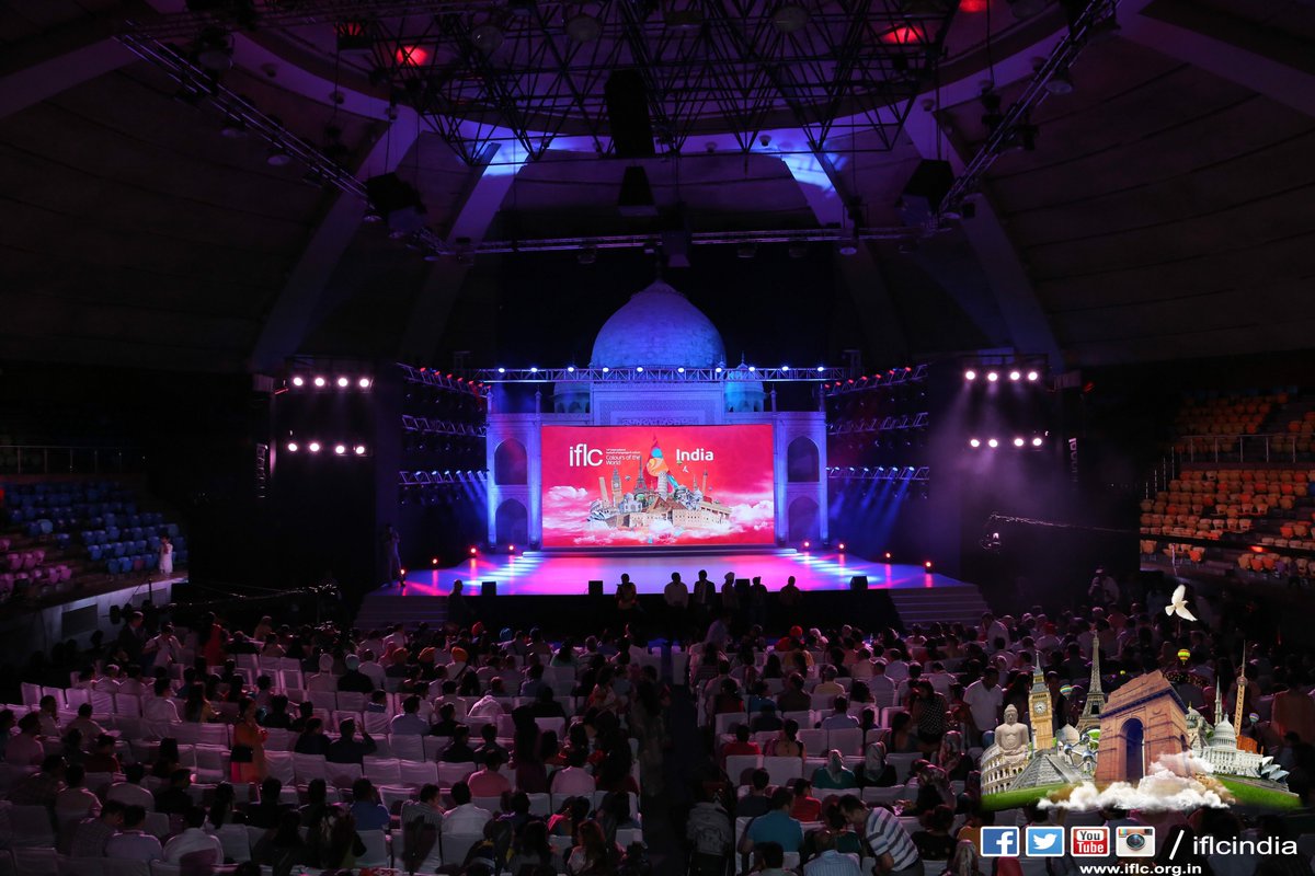iflcindia's tweet photo. #THROWBACK  Beautiful Shots from   #IFLCINDIA2016 
#colourstheworld @intflc https://t.co/dAy6l1t5cG