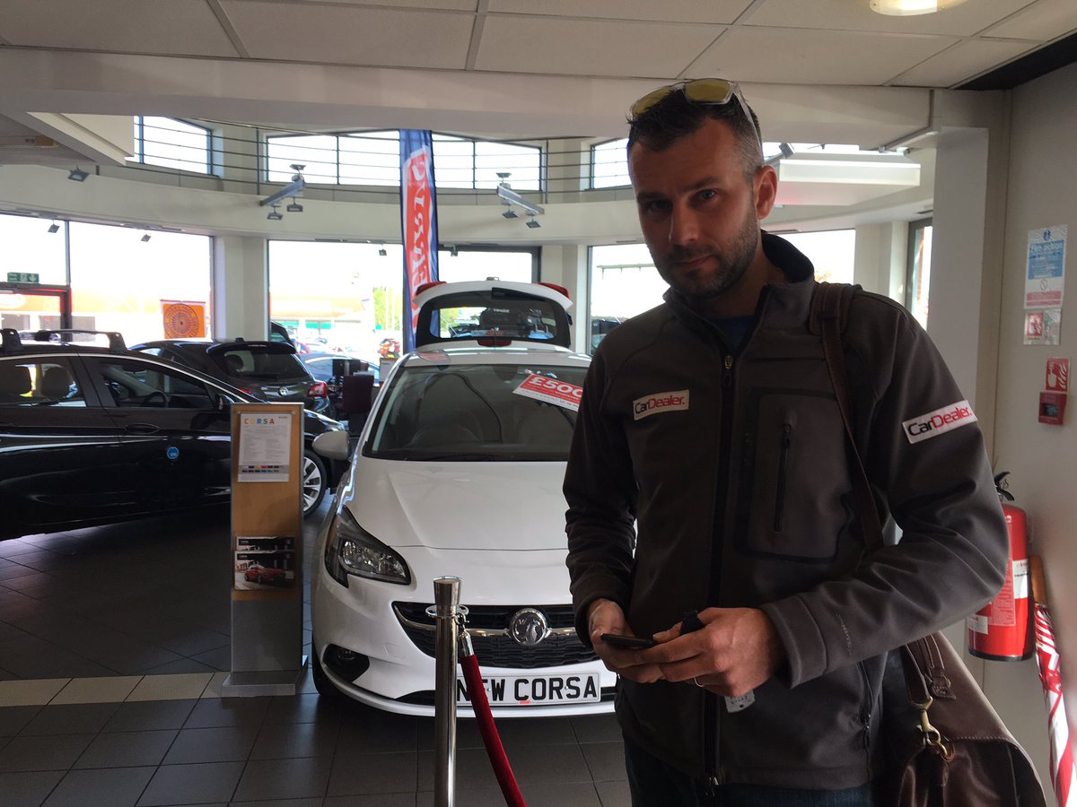 James is out of his comfort zone... <a href="/CarDealerEd/">James Baggott</a>