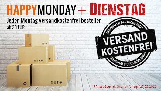 Pfingst-Special bei zedaco.de – nur noch heute versandkostenfrei bestellen ab 30€!