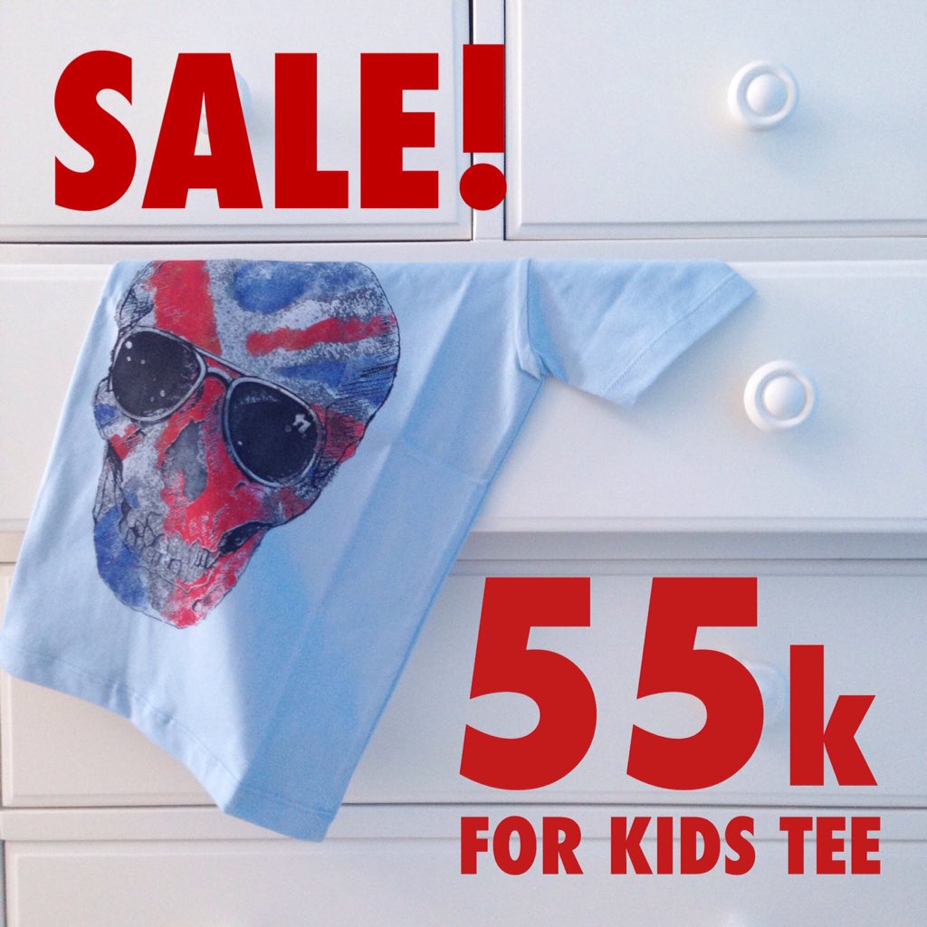 SALE!!! SALE!!! SALE!!!
For kid's tee from @stilrodbloodystore .
.
.
Don't miss it mates!