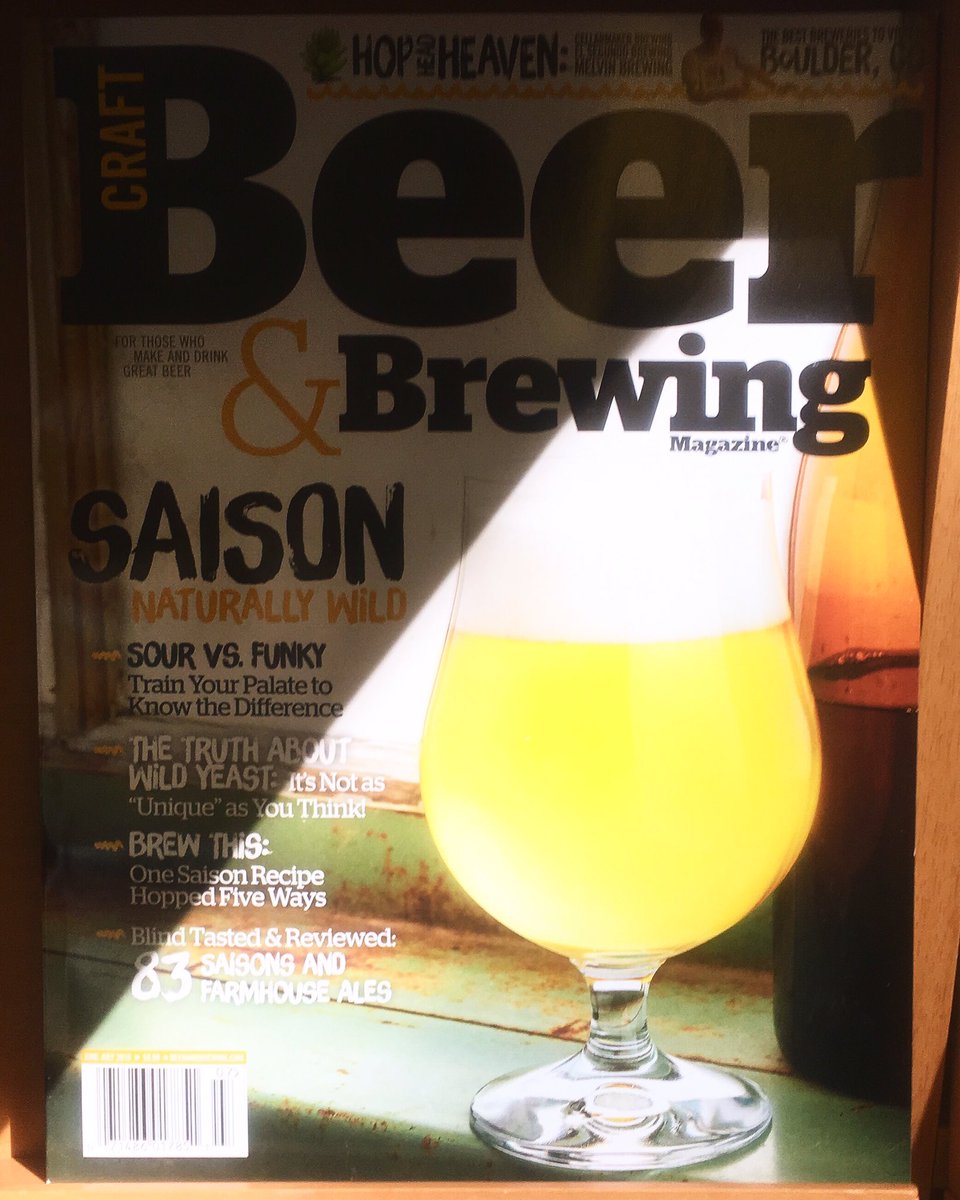 ekolager's tweet photo. Än finns tid att brygga en somrig öl. Craft Beer &amp; Brewing är full av tips: https://t.co/NHufrIjtKs https://t.co/MTg6LZYVNY