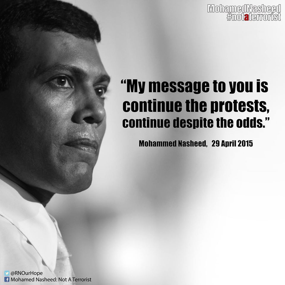 Danikko_'s tweet photo. Happy birthday to my beloved president Mohamed Nasheed. You gave us freedom in a time of confinement https://t.co/DmLQkgu3xx