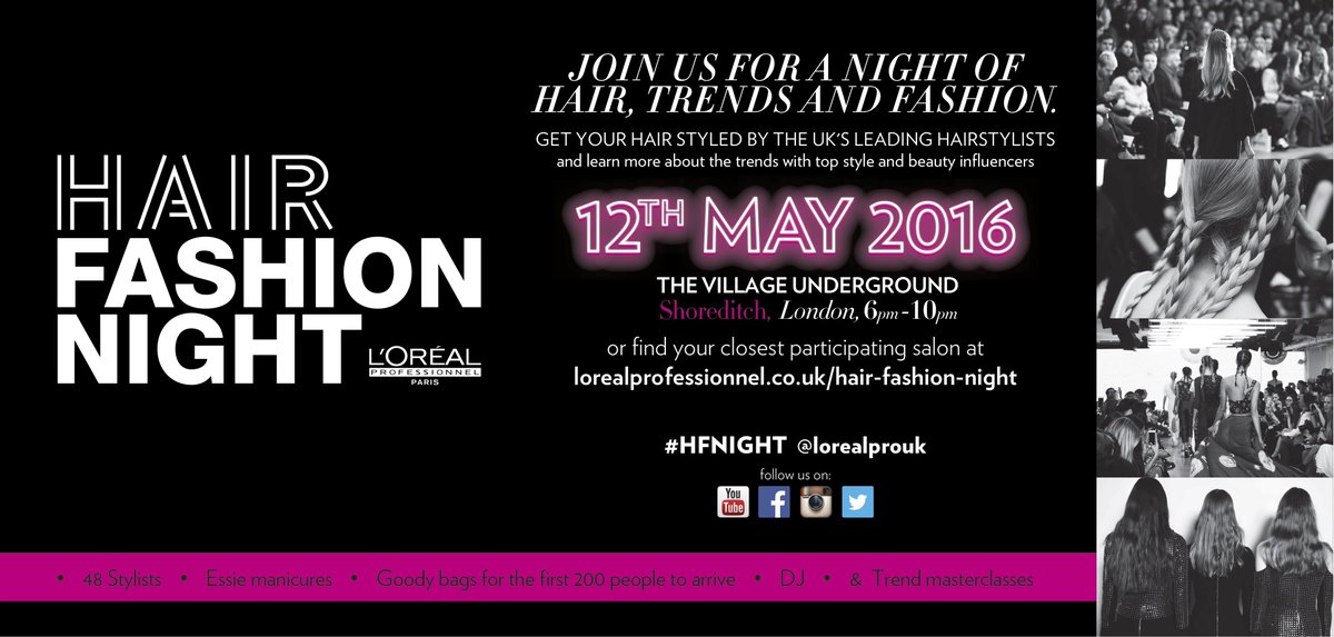 Aaaaaaand it's back. Morning! Check out our #HFNight work for @lorealpro everythingdifferent.co.uk/project/loreal…