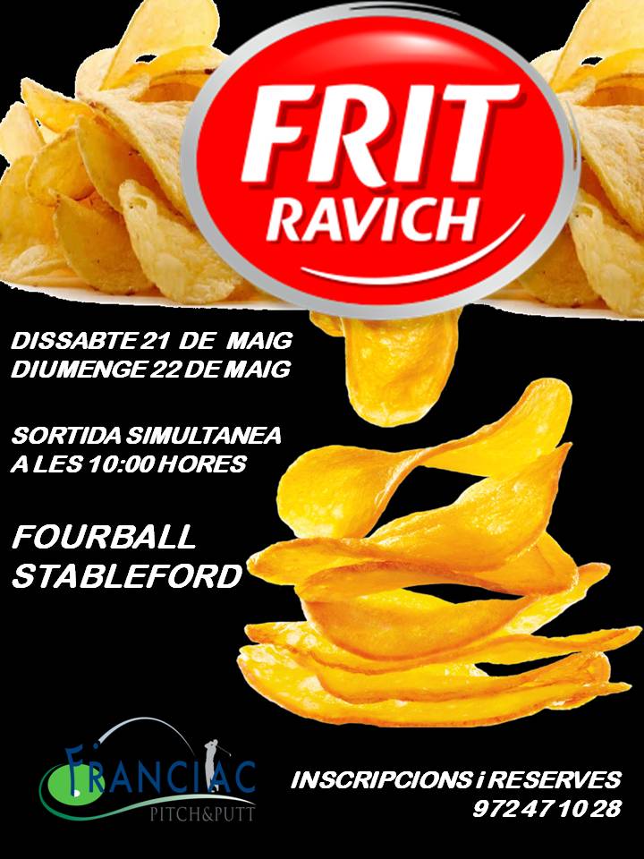 Aquest cap de setmana juguem el Campionat de la Patata #FRITRAVICH inscripcions a 972 47 10 28