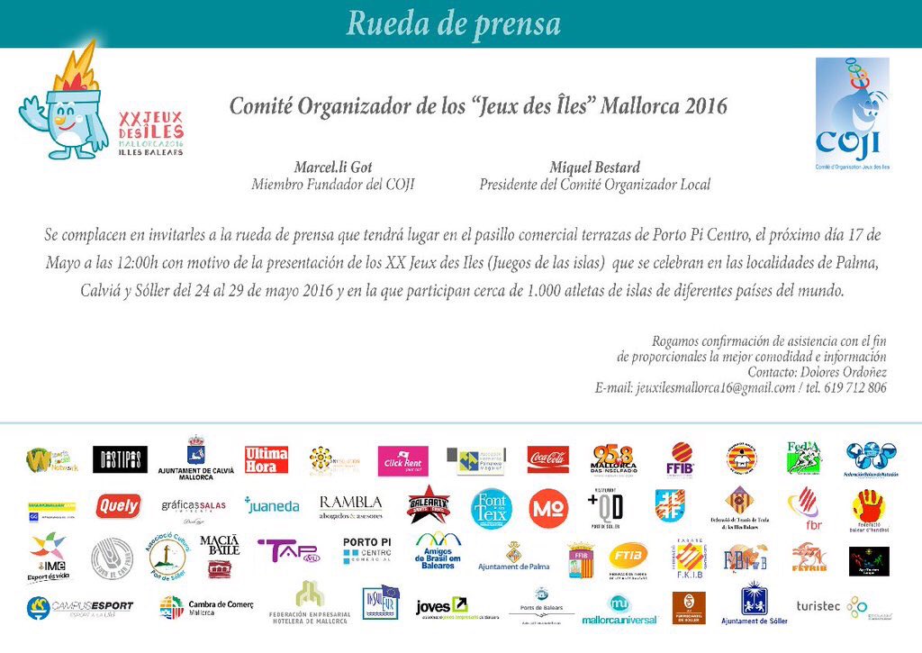 Apoyamos @JeuxIles2016 para fomentar valores entre los jóvenes y promover el #deporte base y #salud  .<a href="/dordonyez/">Dolores Ordoñez</a>