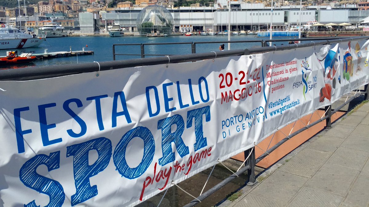 Porto Antico Genova tweet media