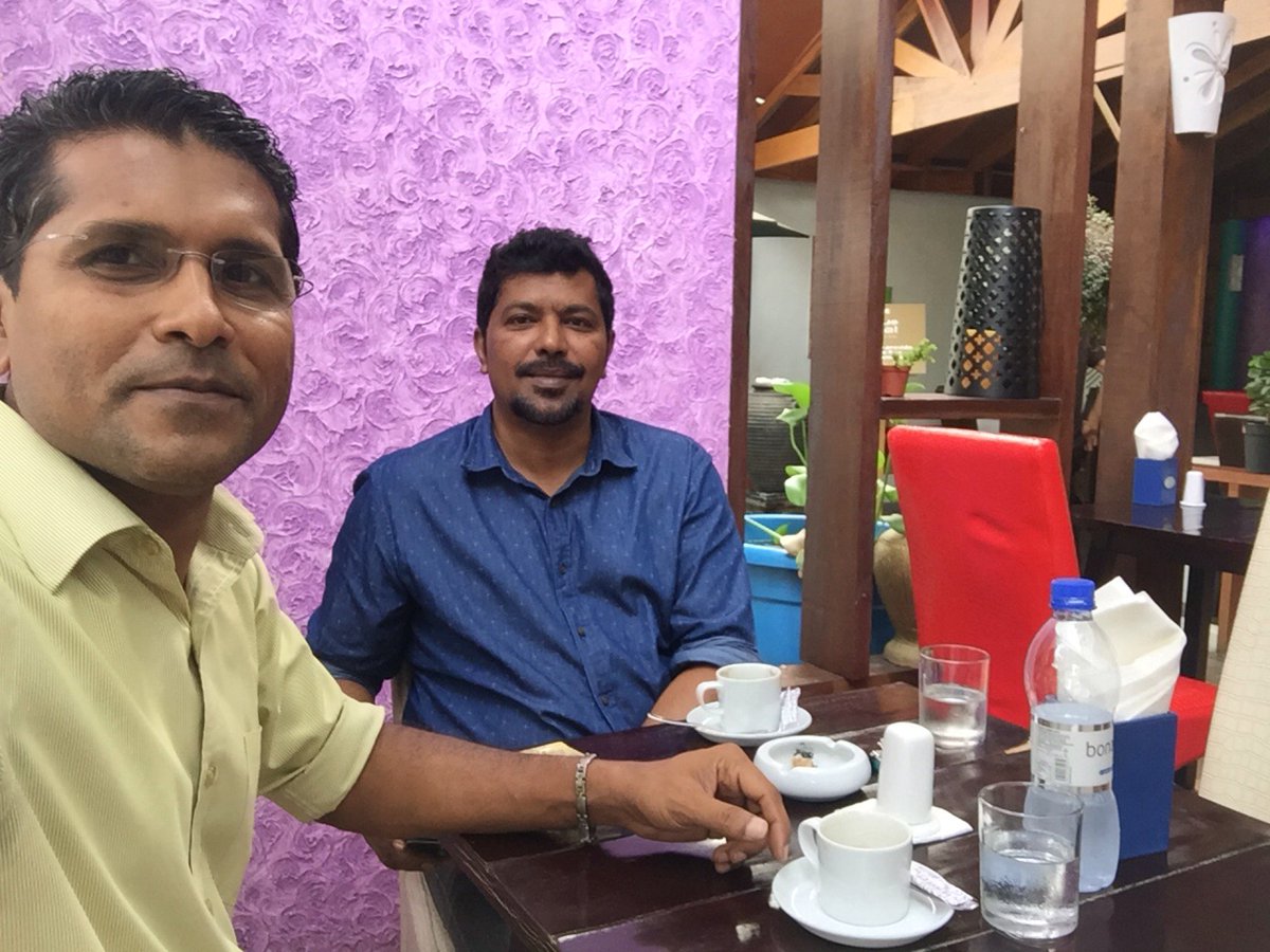 Badruddeen's tweet image. Meeting with my friend @zadi_ibrahim (@ The Blue Thai Cuisine) swarmapp.com/c/iNZTGAPBub3