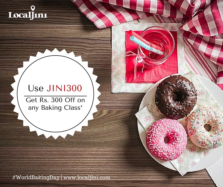 localjini's tweet photo. Get started on your #baking journey with @localjini #WorldBakingDay #Offer. #Bake away! #Skills #Desserts #Mumbai https://t.co/dxXm7SPbqU