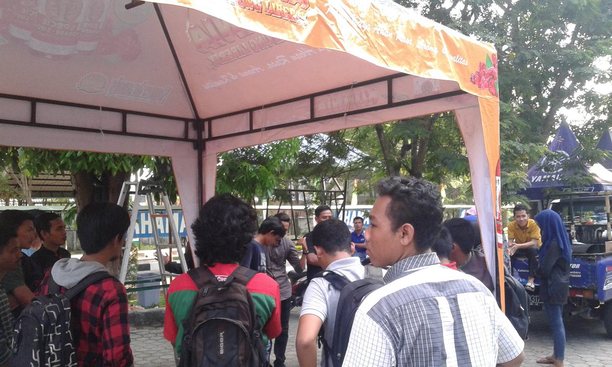 Breafing utk acara milad besok dgn pihak Yamaha #TM_UIR