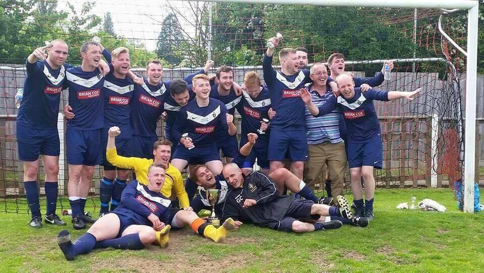 HarrowTownFC's tweet photo. #OnThisDay in 2015, #HarrowTownFC beat Harefield in their own back yard to win the Harrow Sunday Champions Cup https://t.co/eDkChWvAof