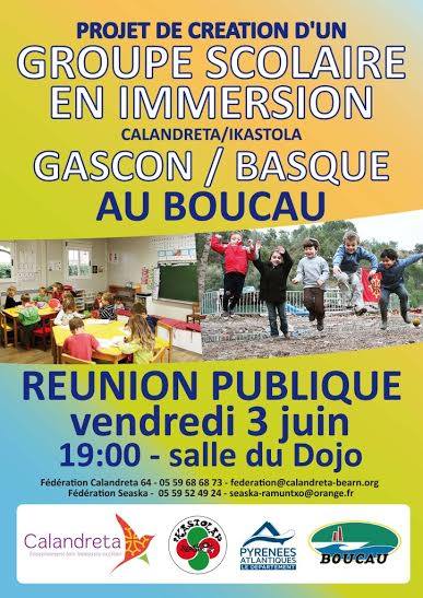 pirenifoto's tweet photo. #Bascoat Un projècte d'escòla bilingua  gascon/basco a Boucau https://t.co/Xkx0LCYgsZ