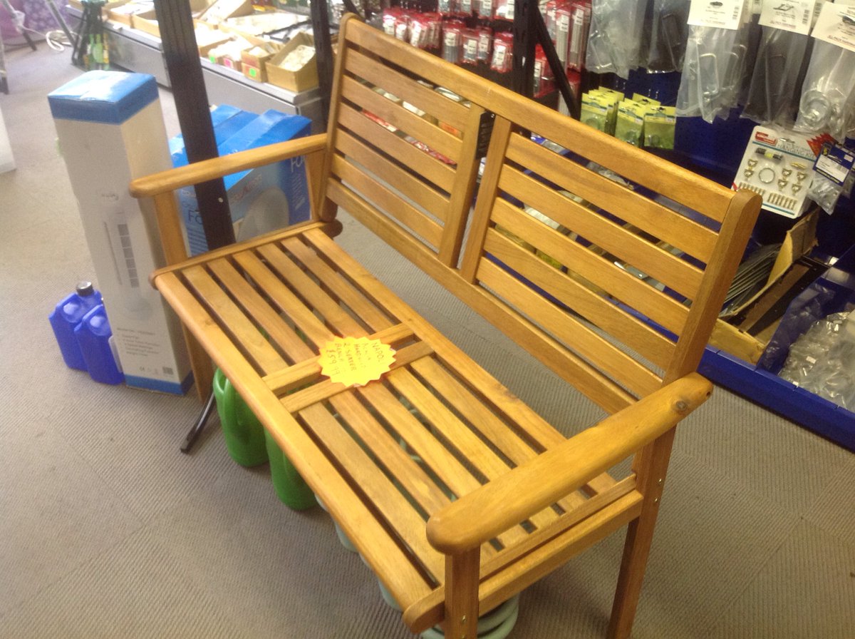 MarkTraditional's tweet image. Now in stock 2 seater hardwood bench was£79.99 now at amazing price £59.99