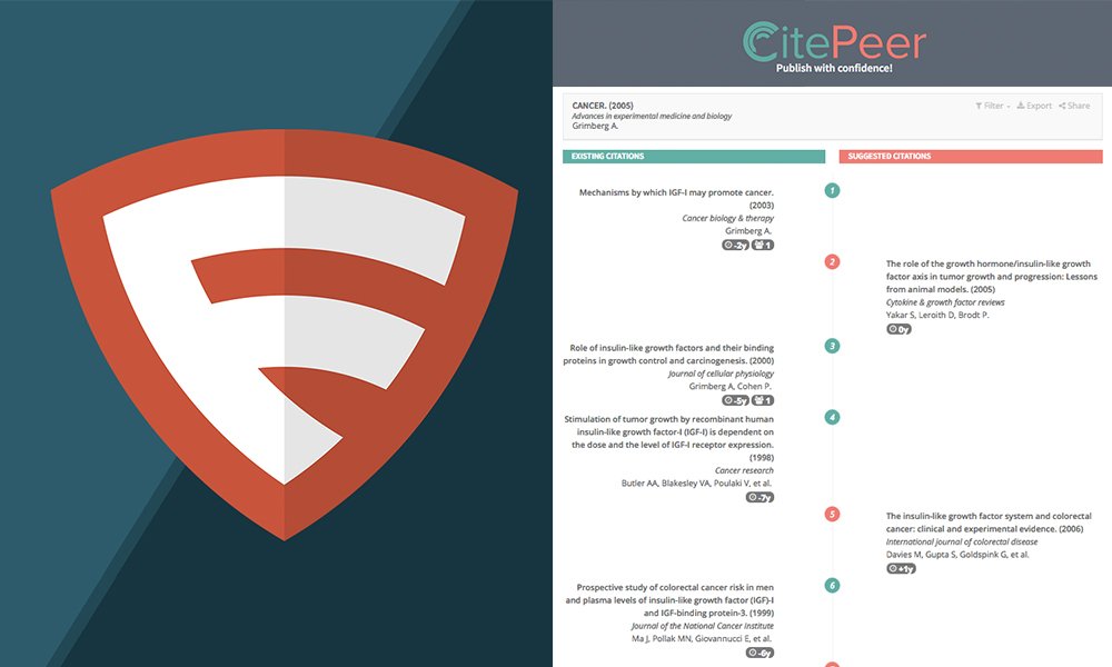 benevolent_ai's tweet photo. You can now try the tools we have created for our scientists to ease their daily #research life @getferret #CitePeer https://t.co/PAXxy8GaWX